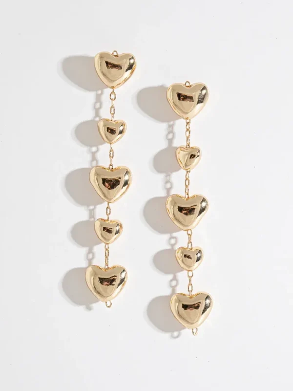 Ricki's Earrings*Heart Dangle Earrings