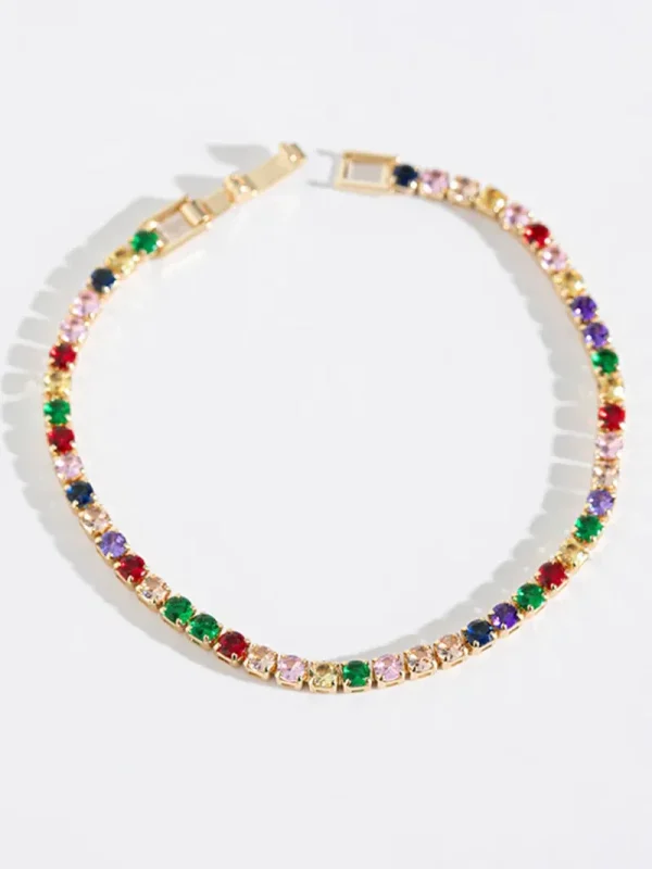 Ricki's Bracelets*Plated Tennis Bracelet