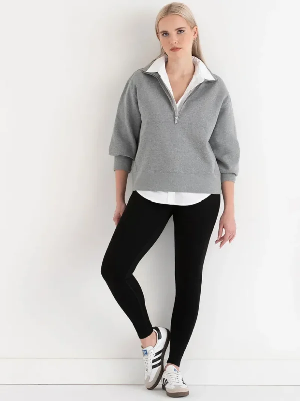 Ricki's Sweaters & Cardigans*Half Zip Sweatshirt