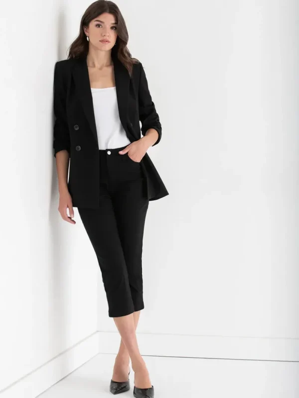 Ricki's Crops & Capris | Pants*Harlow Skinny Capri Pant in Microtwill