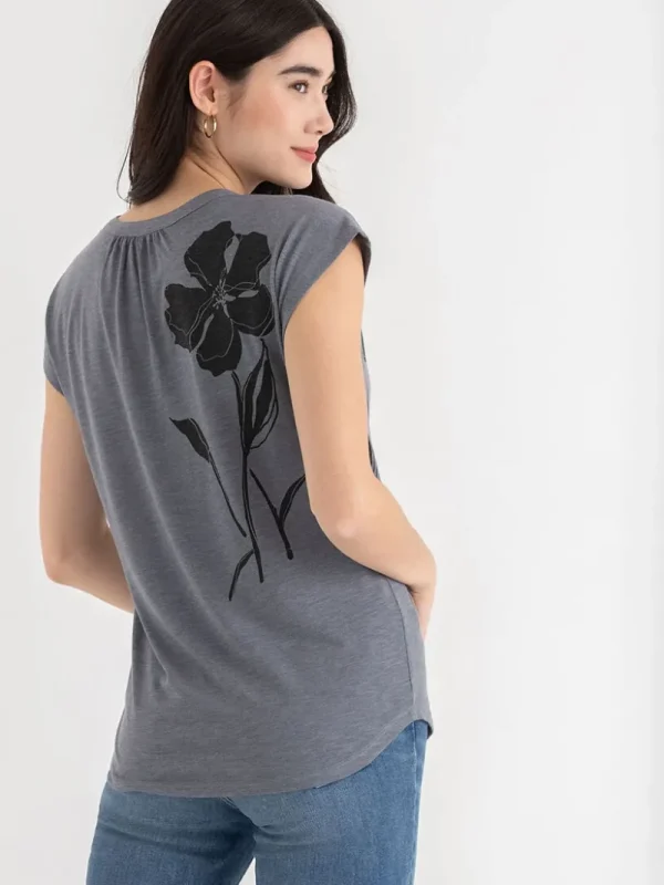 Ricki's Tees & Tanks*Henley T-Shirt