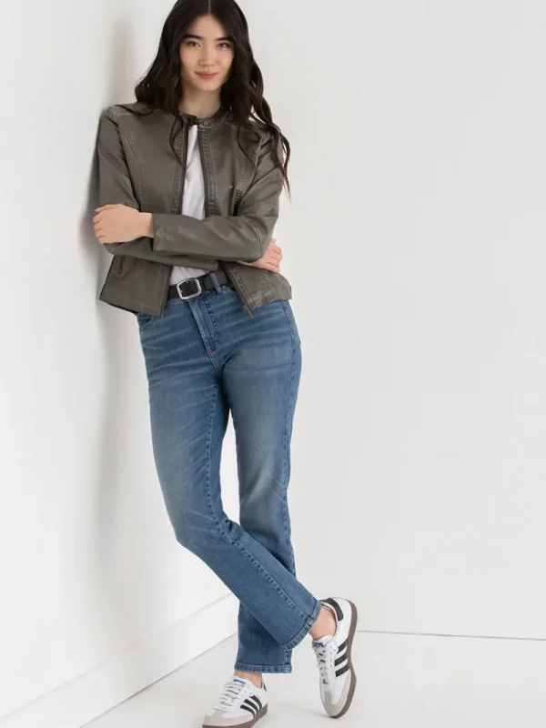 Ricki's Coats & Jackets*Hooded Faux Leather Jacket