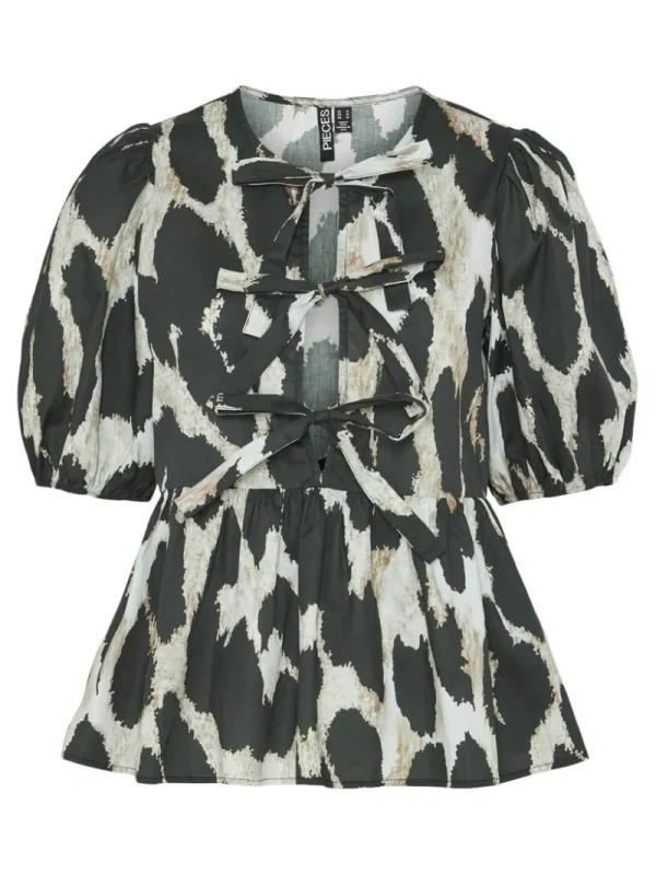 Ricki's Shirts & Blouses*Jade Open Neckline Blouse | PIECES