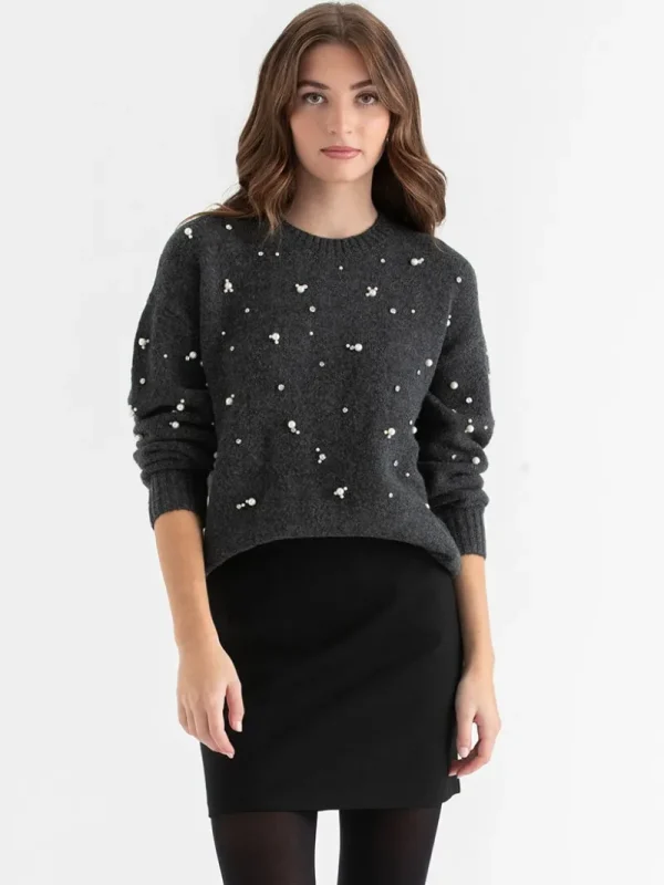 Ricki's Sweaters & Cardigans*Jeweled Pullover Sweater