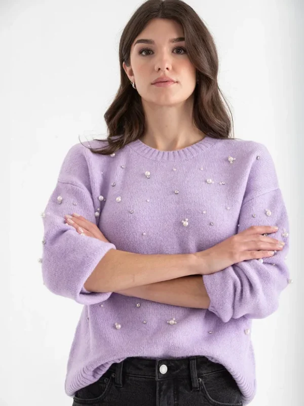 Ricki's Sweaters & Cardigans*Jeweled Pullover Sweater