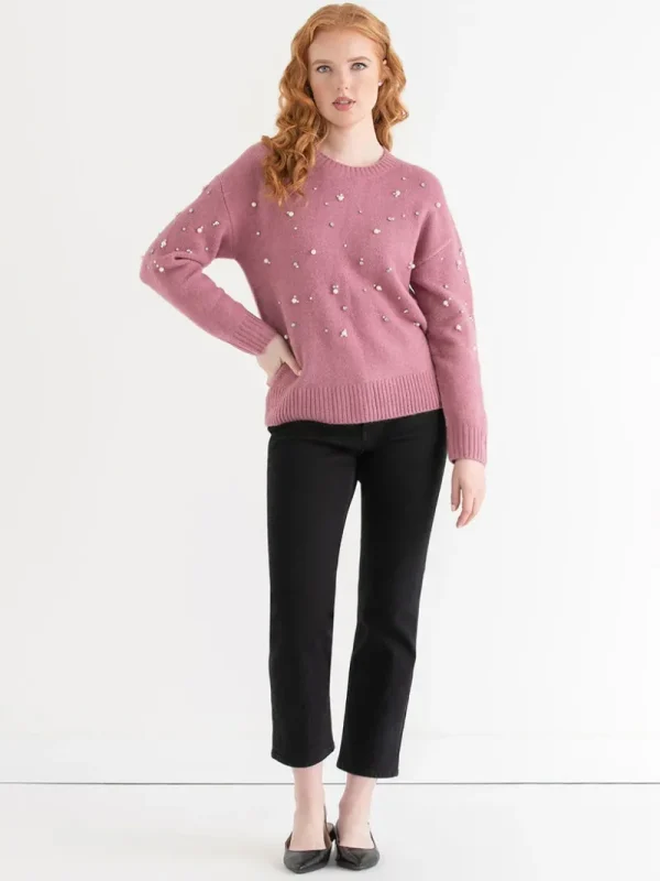 Ricki's Sweaters & Cardigans*Jeweled Pullover Sweater