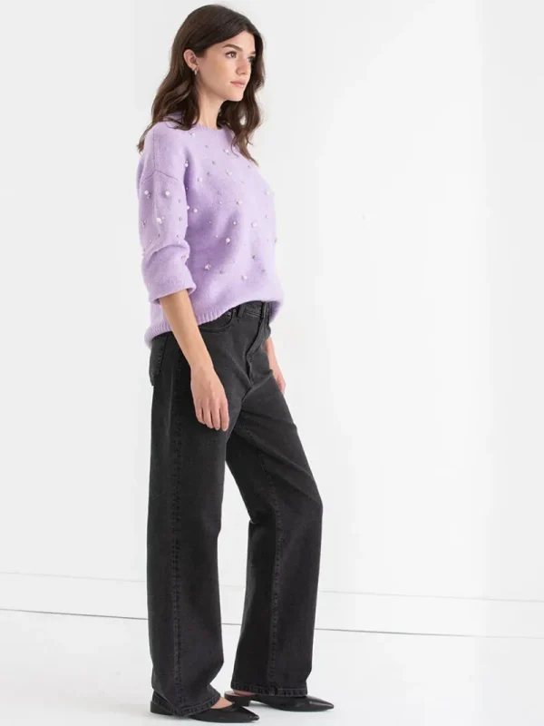 Ricki's Sweaters & Cardigans*Jeweled Pullover Sweater