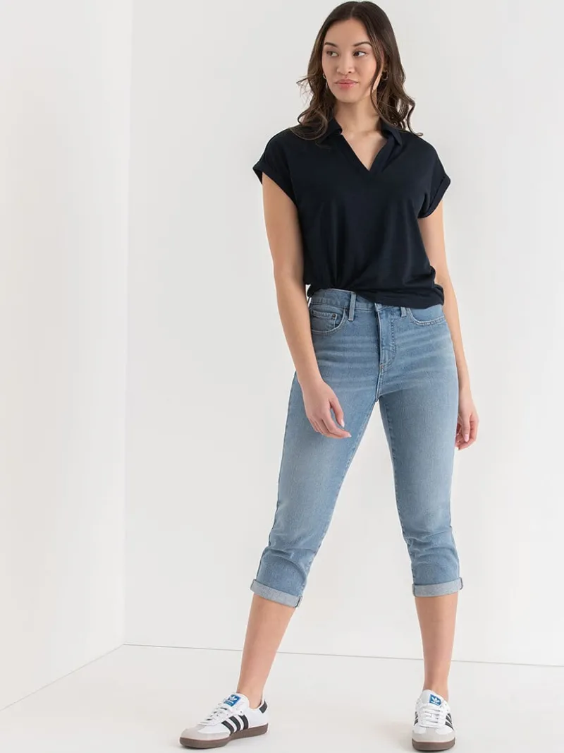 johnny_collar_tee_1-3.webp Ricki's Tees & Tanks*Johnny Collar Tee