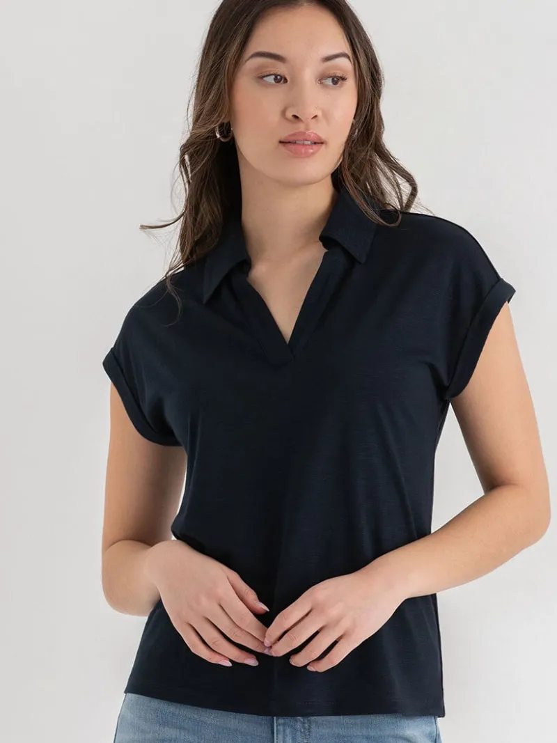 johnny_collar_tee_4-3.webp Ricki's Tees & Tanks*Johnny Collar Tee