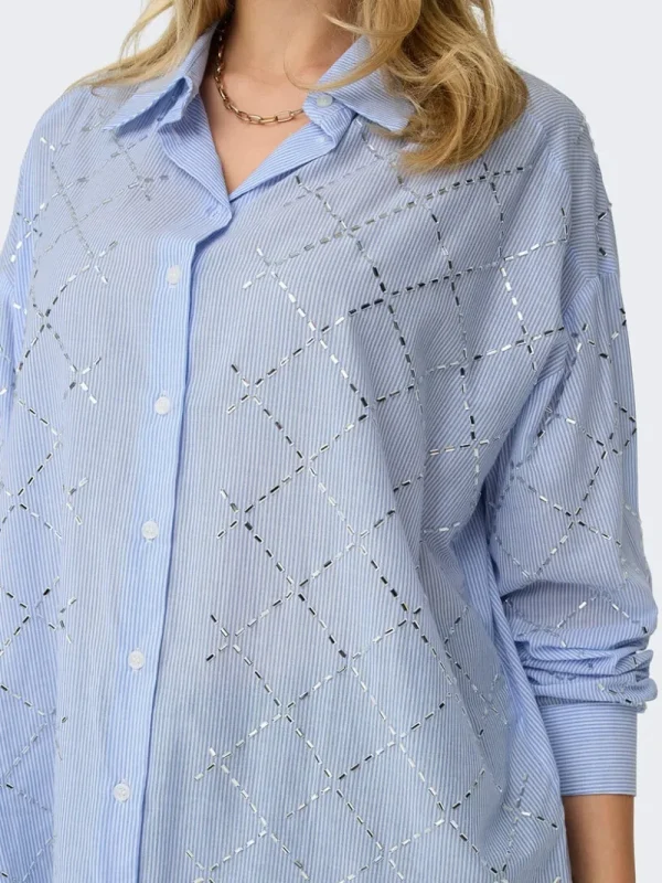 Ricki's Shirts & Blouses*Julie Relaxed Cotton Blouse | Only