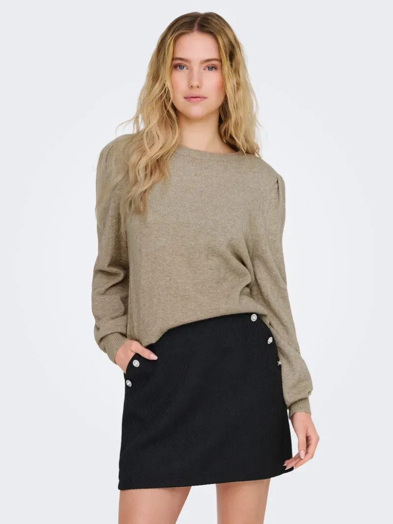katia_long_sleeve_texture_0-1.webp Ricki's Sweaters & Cardigans*Katia Long Sleeve Textured Sweater | Only