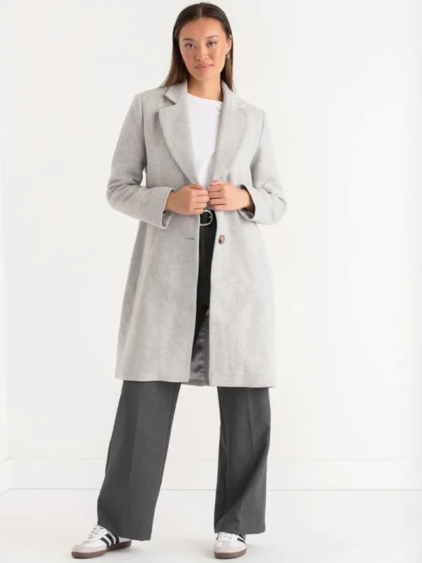 Ricki's Coats & Jackets*Kennedy Herringbone Wool Coat