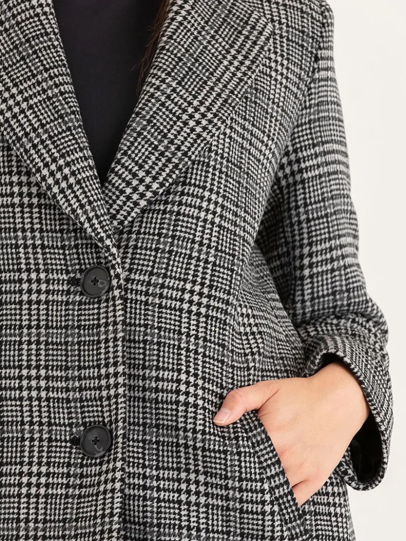 kennedy_houndstooth_wool__5.webp Ricki's Coats & Jackets*Kennedy Houndstooth Wool Coat