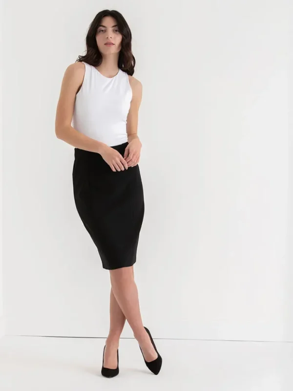 Ricki's Skirts & Shorts*Knee Length Pencil Skirt in Luxe Ponte