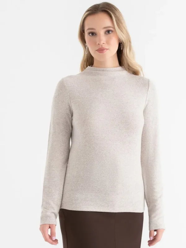 Ricki's Shirts & Blouses*Knit Mock Neck Top
