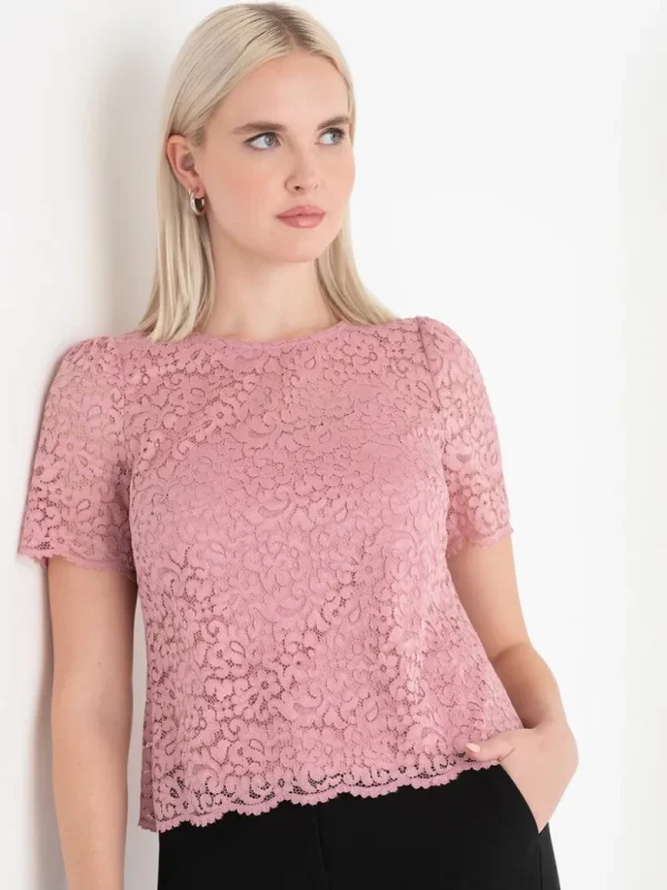 Ricki's Shirts & Blouses*Lace Blouse with Cami