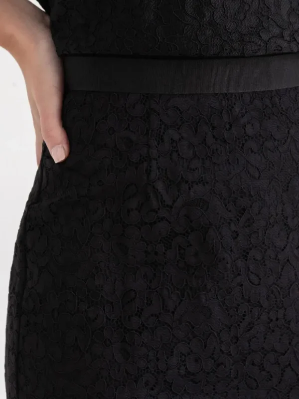 Ricki's Skirts & Shorts*Lace Overlay Midi Skirt