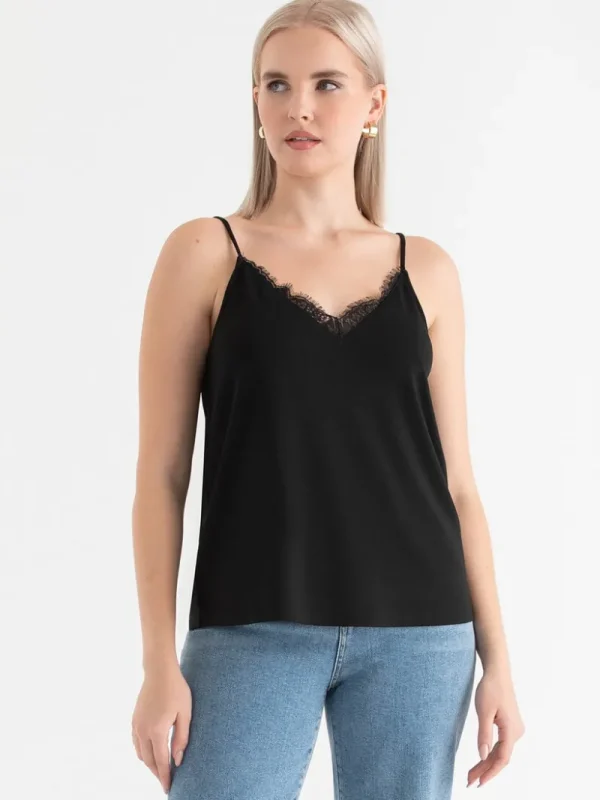 Ricki's Tees & Tanks*Lace Trim Cami