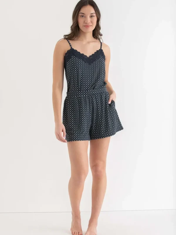 Ricki's Sleepwear*Lace Trim Cami & Shorts Sleep Set