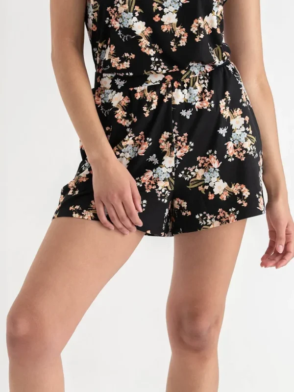 Ricki's Sleepwear*Lace Trim Cami & Shorts Sleep Set