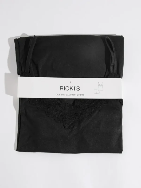 Ricki's Sleepwear*Lace Trim Cami & Shorts Sleep Set