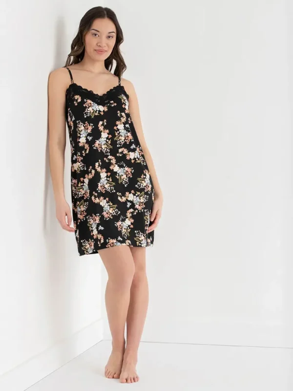 Ricki's Sleepwear*Lace Trim Sleep Dress