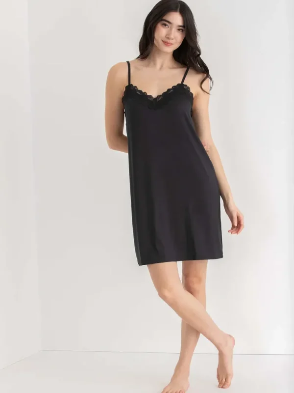 Ricki's Sleepwear*Lace Trim Sleep Dress