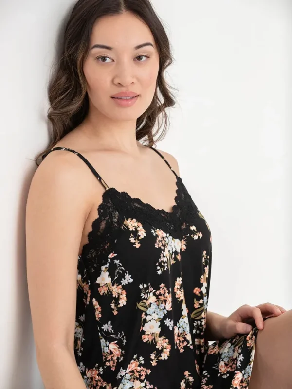 Ricki's Sleepwear*Lace Trim Sleep Dress