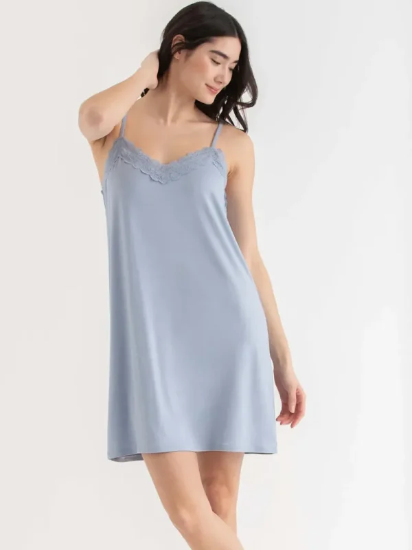 Ricki's Sleepwear*Lace Trim Sleep Dress