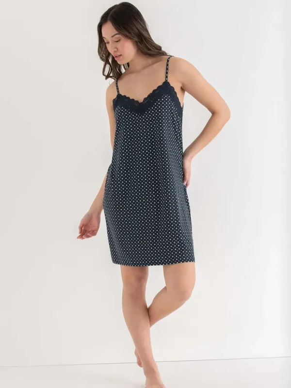 Ricki's Sleepwear*Lace Trim Sleep Dress