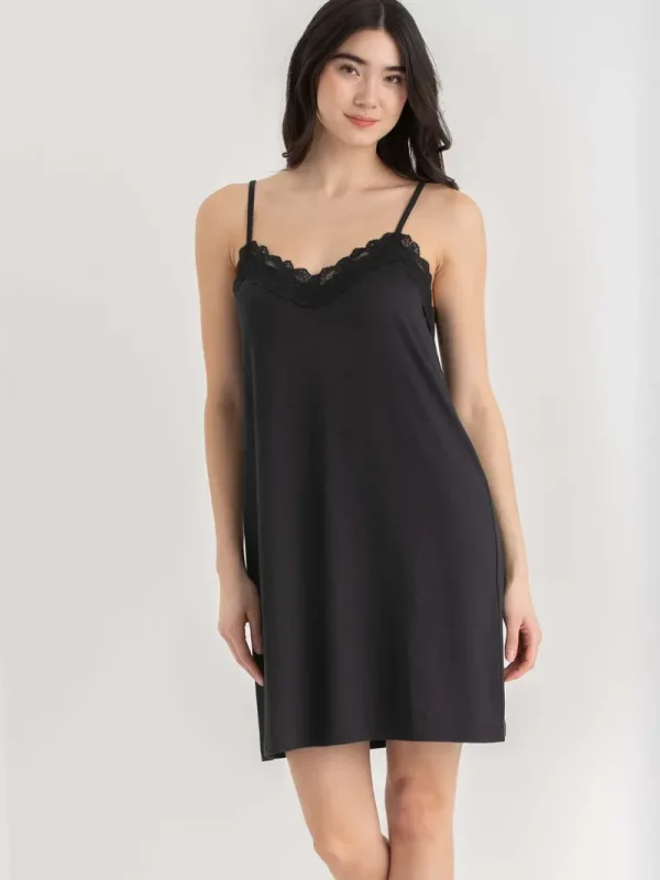 Ricki's Sleepwear*Lace Trim Sleep Dress