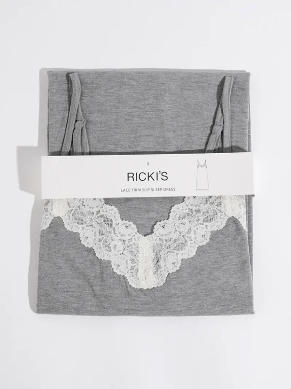 Ricki's Sleepwear*Lace Trim Sleep Dress