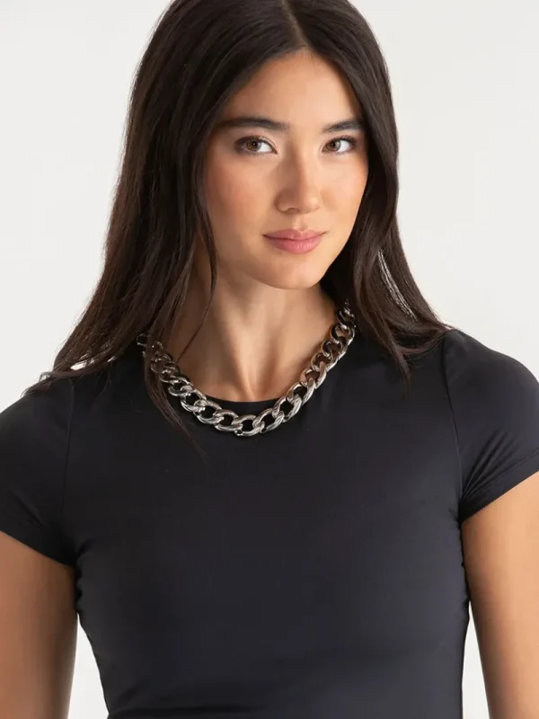Ricki's Necklaces*Large Statement Chain Link Necklace