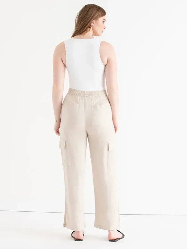 Ricki's Pants*Linen Cargo Pants