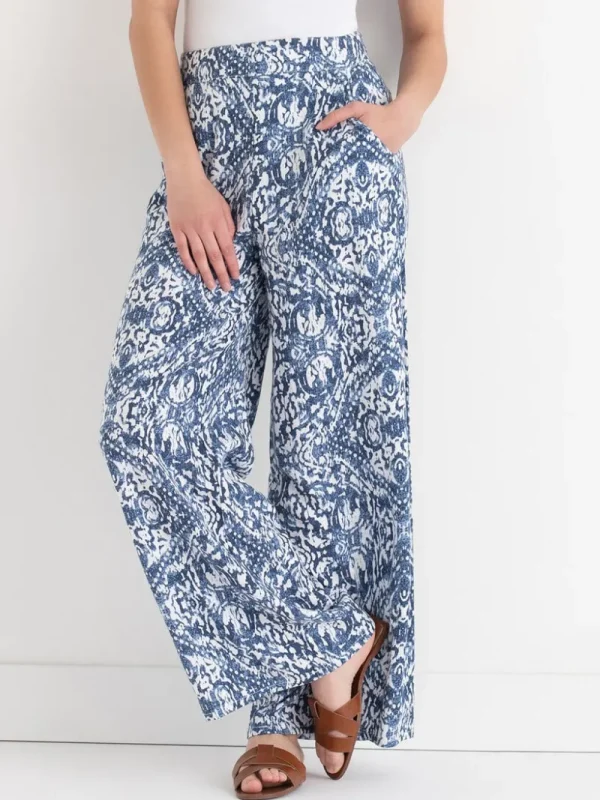 Ricki's Pants*Linen Wide Leg Pant