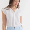 Ricki's Shirts & Blouses*Linny Extend Sleeve Henley