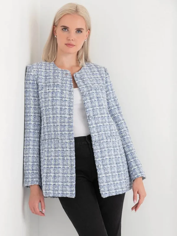 Ricki's Blazers*Long Boucle Jacket