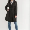 Ricki's Coats & Jackets*Long Double Breasted Trench | Point Zero