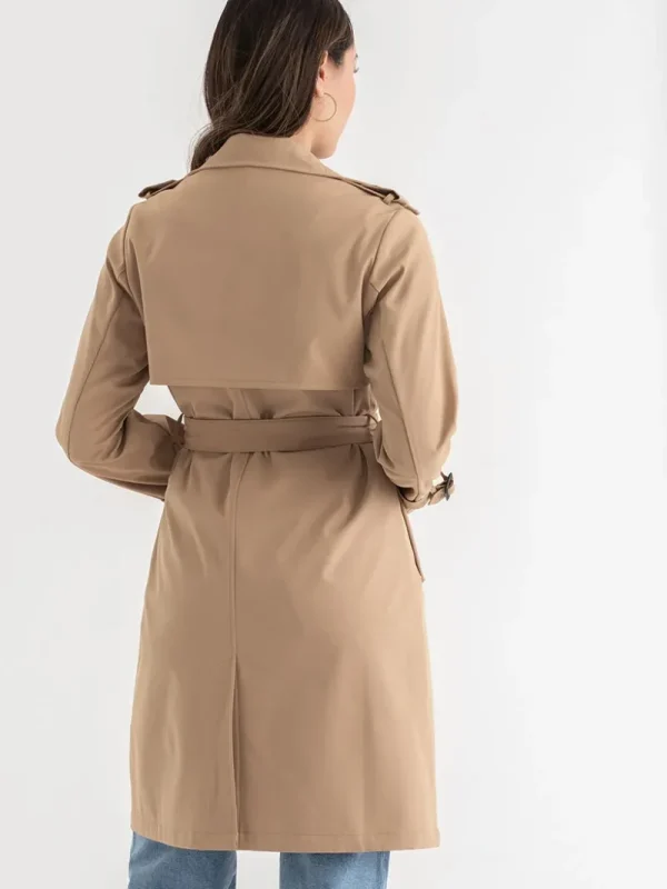 Ricki's Coats & Jackets*Long Double Breasted Trench | Point Zero