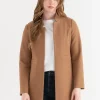 Ricki's Blazers*Long Line Felt Jacket