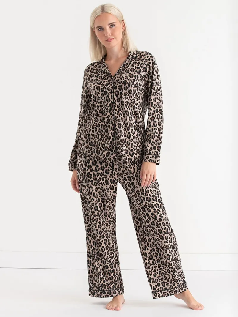 long_sleeve_buttondown_sl_3-3.webp Ricki's Sleepwear*Long Sleeve Button-Down Sleep Set