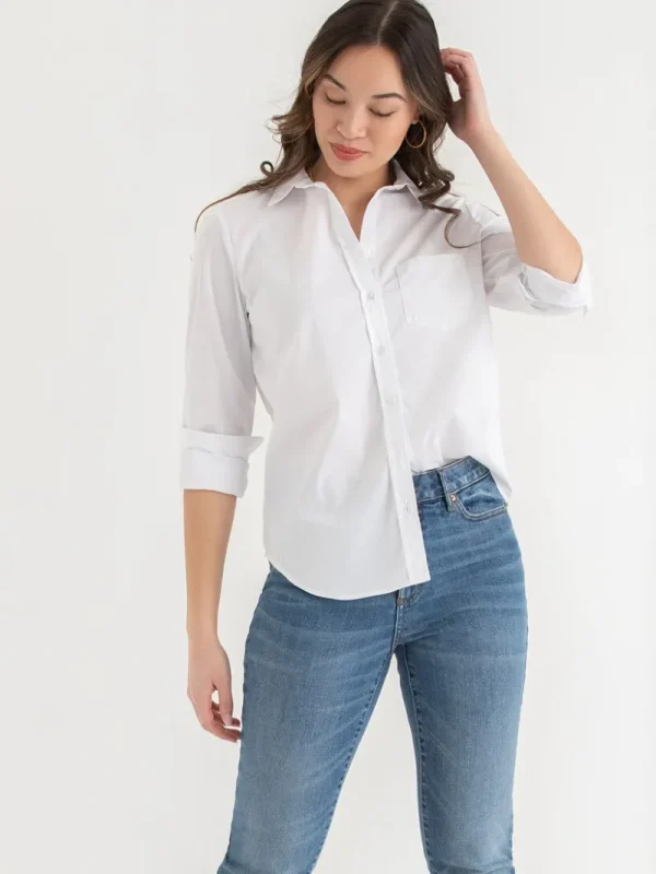 Ricki's Shirts & Blouses*Long Sleeve Classic Shirt