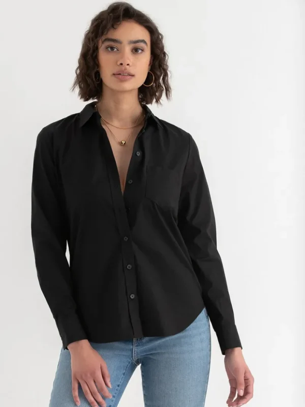 Ricki's Shirts & Blouses*Long Sleeve Classic Shirt