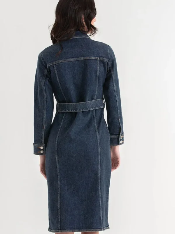 Ricki's Maxi & Midi Dresses*Long Sleeve Denim Midi Dress