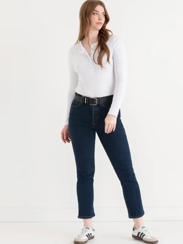 Ricki's Shirts & Blouses*Long Sleeve Henley Shirt