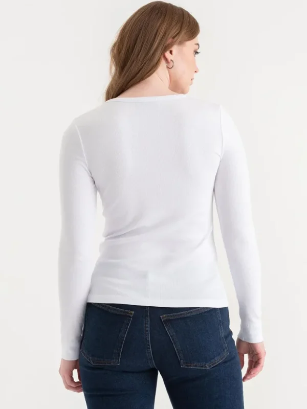 Ricki's Shirts & Blouses*Long Sleeve Henley Shirt