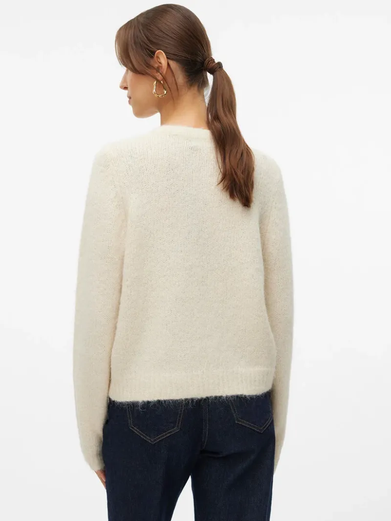 long_sleeve_oneck_button__2-1.webp Ricki's Sweaters & Cardigans*Long Sleeve O-Neck Button Cardigan | Vero Moda