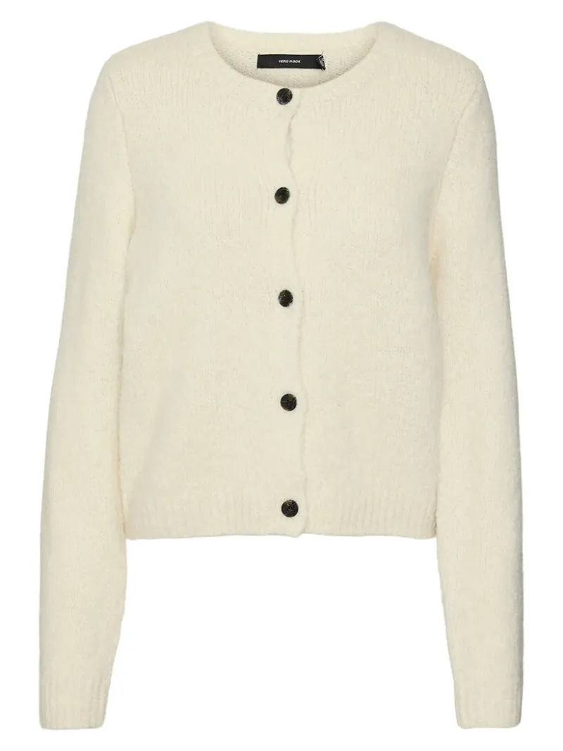 long_sleeve_oneck_button__4-1.webp Ricki's Sweaters & Cardigans*Long Sleeve O-Neck Button Cardigan | Vero Moda