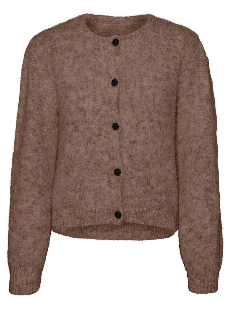 long_sleeve_oneck_button__4.webp Ricki's Sweaters & Cardigans*Long Sleeve O-Neck Button Cardigan | Vero Moda