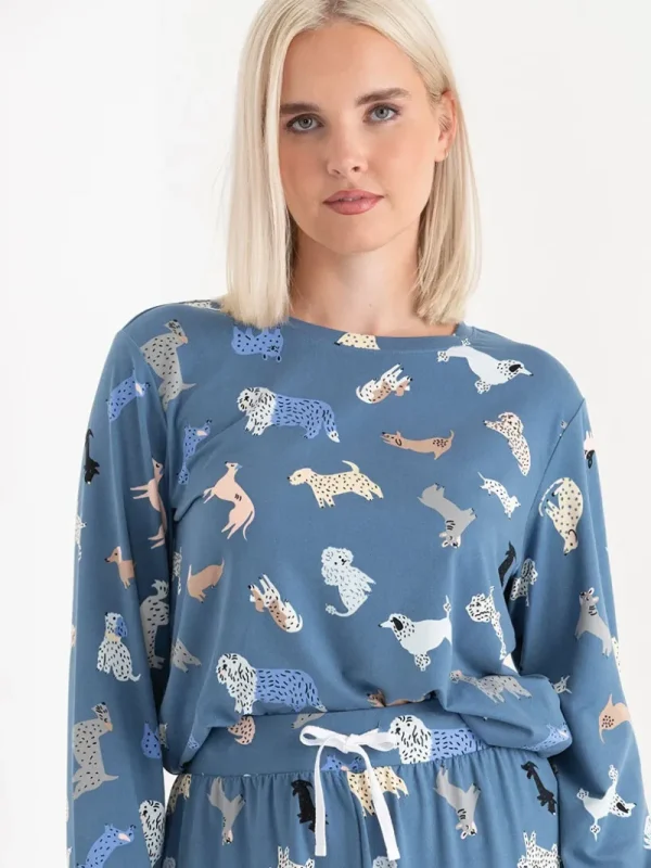 Ricki's Sleepwear*Long Sleeve Pajama Set